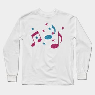 pailette musical note Long Sleeve T-Shirt